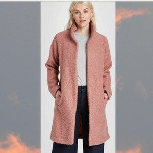 Fall Sherpa/Fur/Teddy Pink Jacket/Coat